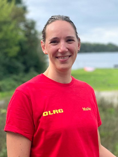 Trainerin Rettungsschwimmen: Maike Volkmar